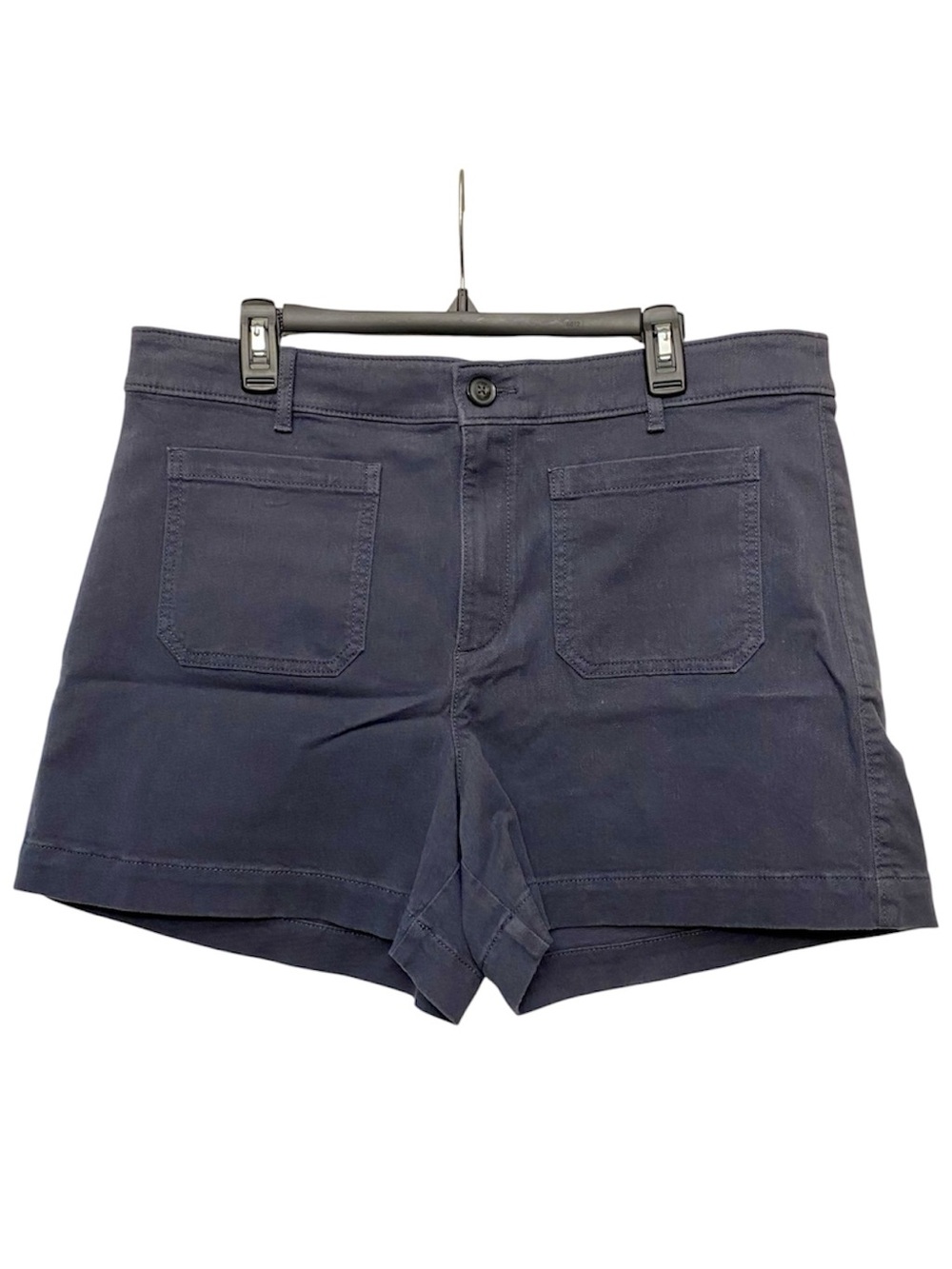 Loft The Palmer Short in Twill Coastal Grey 14 NWT